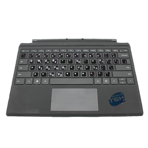 Teclado magnético retroiluminado de tacto suave y distribución griega GR