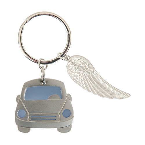 Preisvergleich Produktbild Christliche Geschenkideen °Schlüsselanhänger Schutzengel Auto und Flügel