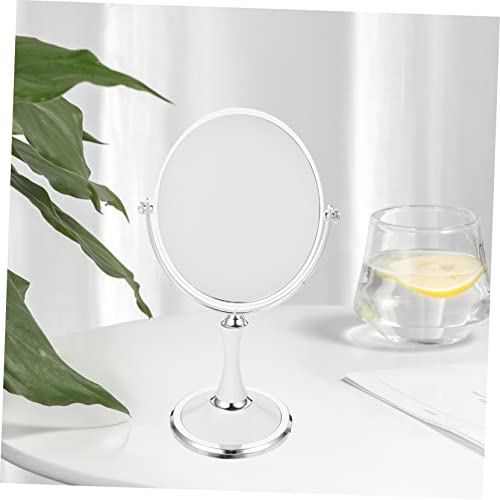 Espejo de maquillaje giratorio doble cara 6 pulgadas miniatura 6