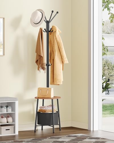 Hzuaneri Garderobenständer, Freistehende Kleiderständer mit...
