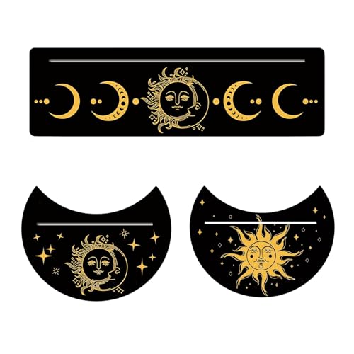 THXFUNAREA Juego de Tablero Ouija 3 Piezas de Madera, Incluye