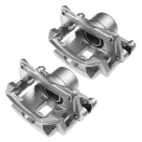 HDOZTOJI 2X Disc Brake Caliper with Bracket Front Side for Chevy for Prizm 1.8L 1998-2002,for Toyota for Corolla 1.8L 1998-2002 54.00mm-OD Piston Size(Mm) 94857013 19B2048