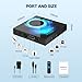 Android TV Box 10.0 4GB RAM 64GB ROM, Android Box 2025 Support 6K 4K Dual-WiFi 2.4G/5G H616 Quad-Core CPU with HDR10 BT4.0 3D Ethernet H.265 Decoding Smart Box for TV