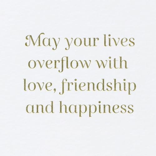 Image of Papyrus Pop-Up Card for Wedding (Overflow with Love)