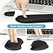 Upgrade 3Pcs Gel Memory Foam Keyboard Wrist Rest Support Set, Ergonomic Design Easy Typing Pain Relief for Computer, Mac Laptop, Home & Office