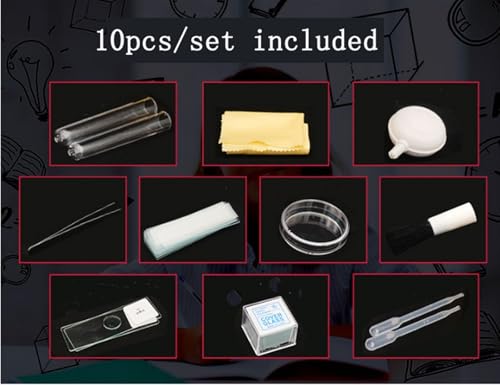 Préparation d'échantillons de lames de microscope avec 100 lamelles - 2