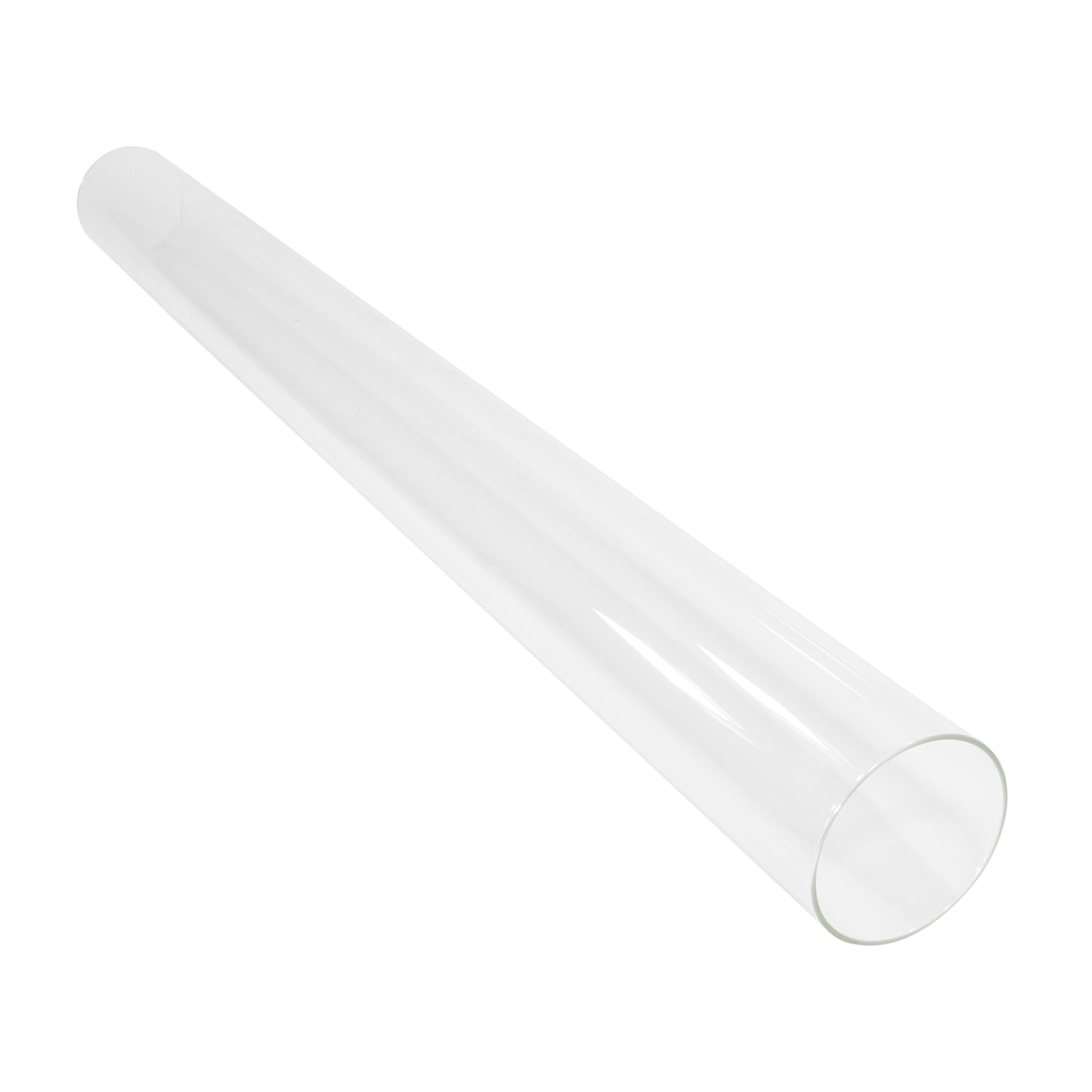 Lemodo Glasröhre Ersatzglasrohr für Pelletfackel Ø 80 mm Länge 100 cm hitzebeständig 600 Grad