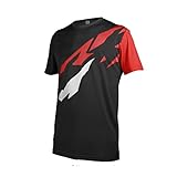 Uglyfrog Bike Wear Designs Element MX Jersey Shocker Schwarz Weiß Motocross Downhill Jersey Enduro Cross Motorrad MTB Kurz/Langarm Herren Bekleidung DEHerDownSW06