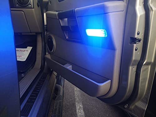 Lámpara LED Azul para Puerta iJDMTOY para Camionetas SUV miniatura 4