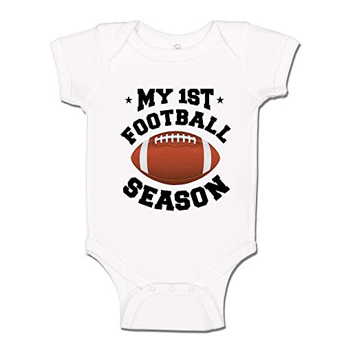 My First Football Season Baby Bodysuit Infant One Piece