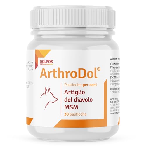 Pets Dolfos ArthroDol 30 CPR Integratore Articolazioni Cane