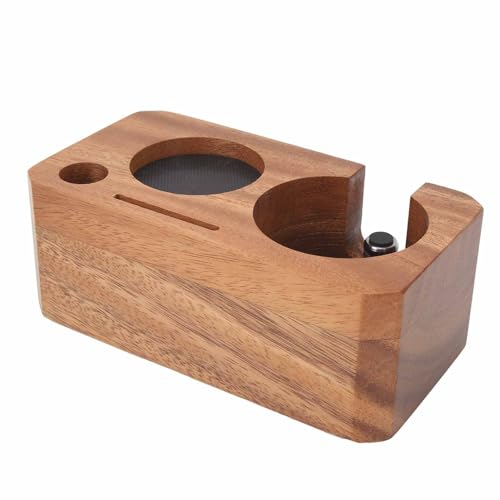 Station de bourrage de café multifonctionnelle support bois de tassage - 3