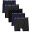 2 Blue Shadow Body W/Blue Shadow Waistband, 2 Charcoal Heather Body W/Charcoal Heather Waistband, 1 Black Body W/Black Waistband
