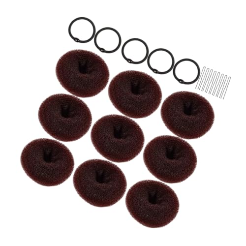 DECORNIJIA Kit para Hacer Moños Donut Accesorio Ligero y Cómodo para Peinados Elegantes Novias y Looks Diarios Herramienta Versátil para Moldear Moños y Recogidos Femeninos