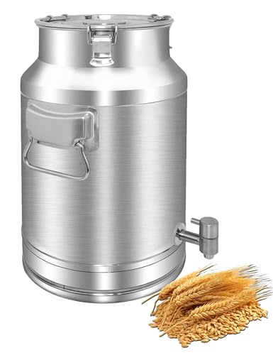 Baril d'eau et récipient métallique de 14L avec couvercle scellé haute performance - 2
