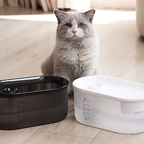 Fuente automática de agua para mascotas 3L color dorado miniatura 6