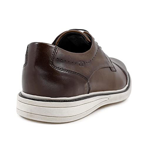 Sapato de Couro Metropolitan Bay Tan Cadarço-Tan-43
