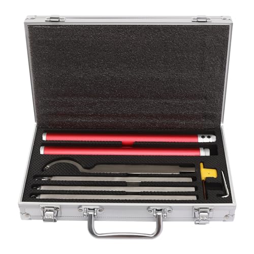 6 in 1 Carbide Woodturning Tools Lathe Turning Tools Wood Turning Lathe Tools Resistant Lathe Turning Tool Set Suitable for Wood Turning (Red) 1 6 in 1 Carbide Woodturning Tools Lathe Turning Tools Wood Turning Lathe Tools Resistant Lathe Turning Tool Set Suitable for Wood Turning (Red)