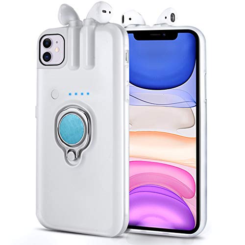 A Star New Earphones And Iphone Case With Charging Bins