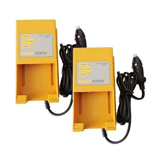 <- Pack of 2 -> 10V-24V 68300900 Battery Charger, UCH-2 Battery Charger for Hetronic 68300900 Battery