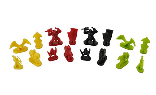 Preisvergleich Produktbild Winning Moves Risiko Herr der Ringe HDR Figuren 4 Armeen Ersatzteile