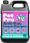 Dirtbusters Pet Pro Antibacterial Carpet Cleaner Solution (5L) Kills 99.99% Of Bacteria, Powerful Shampoo To Remove Soiling & Neutralise Pet Odour, Urine & Stains, Wool Safe