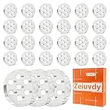 35 High Borosilicate Glass Screens 8 mm in Diameter and a 7-Hole Honeycomb Mesh Design,with a Small Storage Box Included