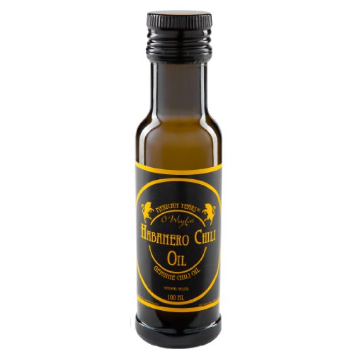 Mexican Tears® - Habanero Chili Oil, scharfes Chili Öl aus Habanero Chilis und hochwertigem Sonnenblumenöl [100ml Chiliöl]