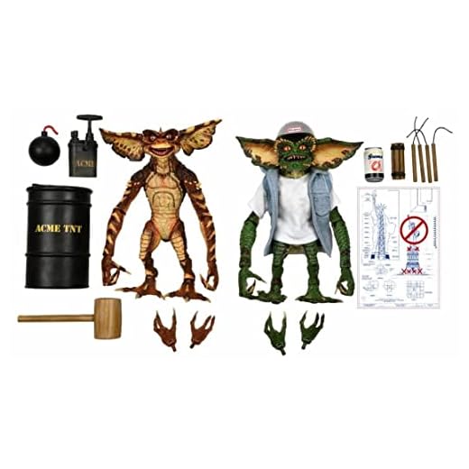 NECA Gremlins - Ultimate Demolition Gremlins - 2 Figuras articuladas 15cm