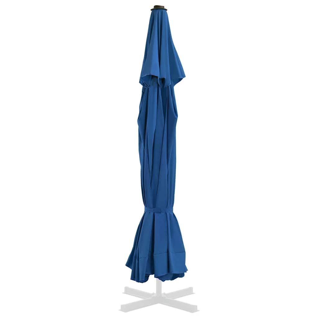 Funda de repuesto para sombrilla de 515 cm, poliéster resistente al agua, resistente a los rayos UV, para jardín, balcón, terraza, con protección contra la lluvia y protección solar