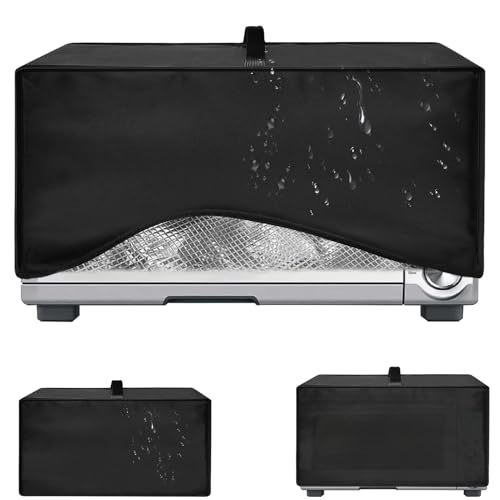Image of Toaster Oven Air Fryer Cover, Heat-Resistant Waterproof Dust-proof Kitchen Appliance Covers Compatible with Breville Smart Oven Air Fryer Pro BOV845BSS Nuwave Bravo Air Fryer Toaster Smart Oven