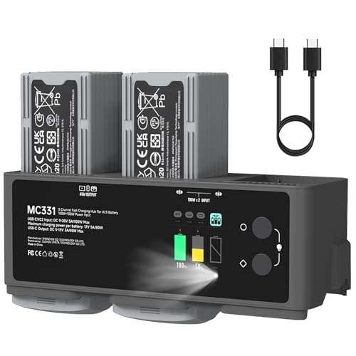 200W Air 3/3S Battery Charger for DJI Air 3 Series