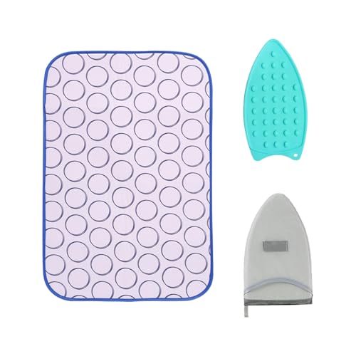 PAD MAT Irónico - Alfombrilla De Mesa Portátil, Accesorios Para Manta De Hierro | Suministros De Edredones Costura, Protector De Ropa Para Lavadora De Vapor Secado, Puerta Al Hogar, Aplicación