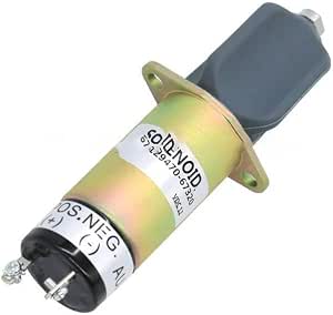 Elettrovalvola Arresto Motore 12Vdc Siemens / 1PZ, Ricambio 129470-67320 Per Yanmar