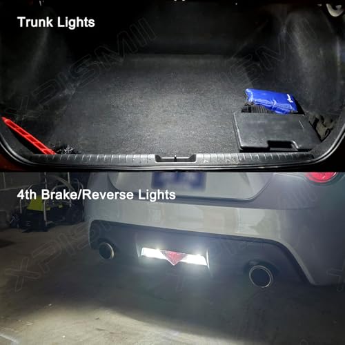 Kit de 9 luces LED interiores 6000K para Subaru BRZ/Toyota GR86 miniatura 7