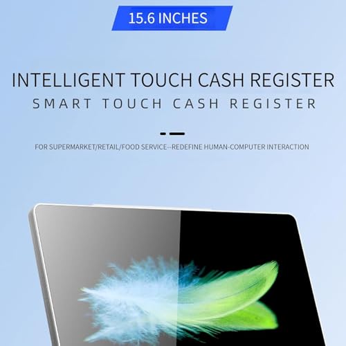 Image of 15-Inch Touchscreen Cash Register with Multi-Touch Display, All-in-one Cash Register, Adjustable Angle, Suitable for Offices, Retail Stores, Restaurants, Bars, and More.