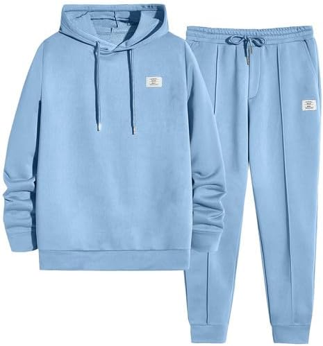 JMIERR Men's Tracksuit & Joggers 2 Piece Outfits Sweatpants Sweatsuit Set Sweatshirt Hoodies