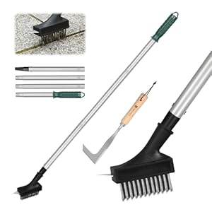 ORIENTOOLS Unkrautbürste mit langem Griff