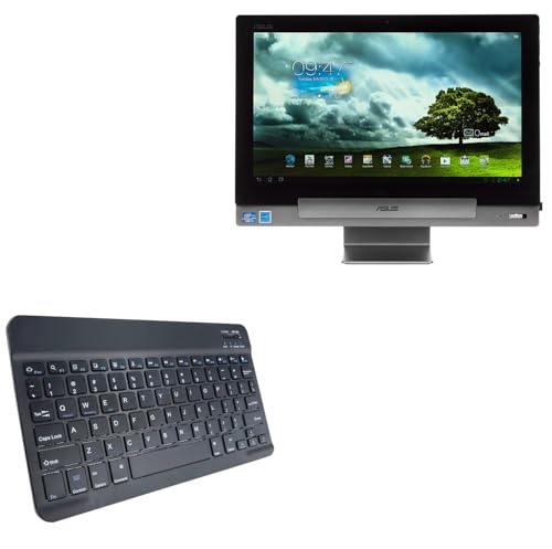 BoxWave Keyboard Compatible with ASUS Transformer AiO - SlimKeys Bluetooth