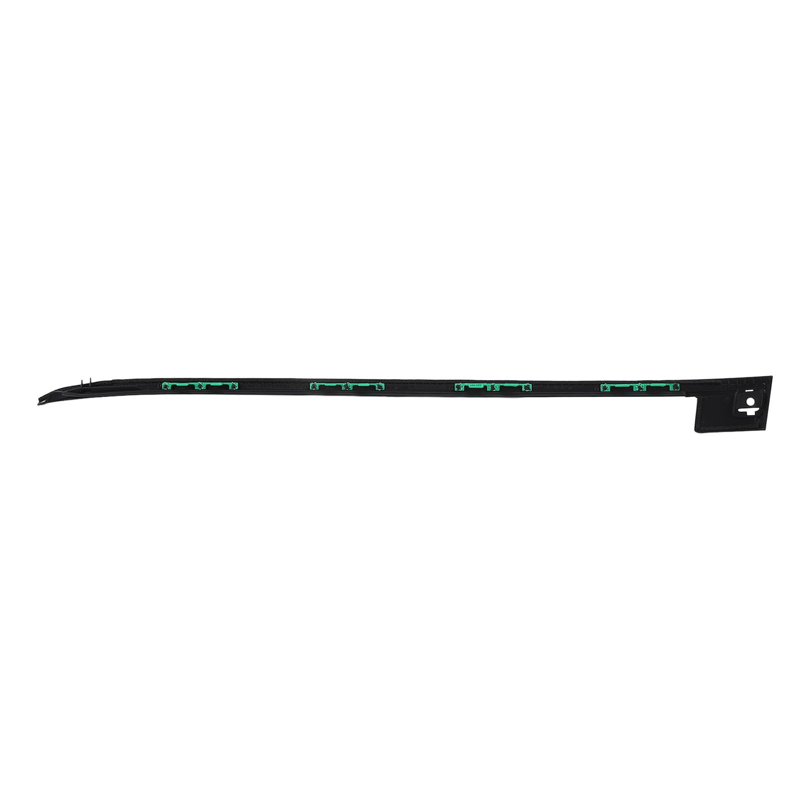Moldura del Pilar del Parabrisas, Adorno Lateral del Parabrisas Delantero, Elegante Moldura de Vidrio Frontal Resistente a los Arañazos para CRV 2007 a 2011 (Izquierda: 73162 SXS