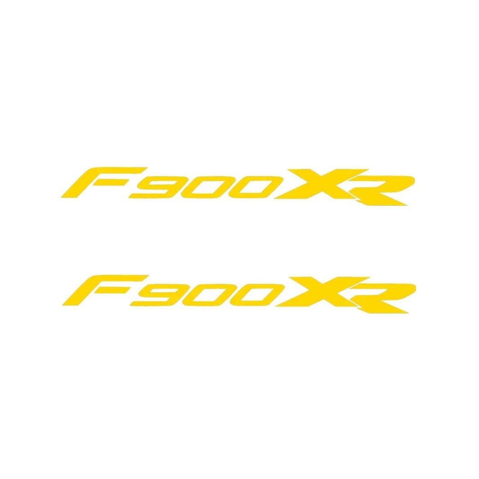 for F900XR Sticker F 900 XR F900 900XR Motorcycle Glow Stickers Waterproof Decal(Gold,2cm*12cm)