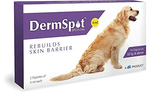 DERMSPOT SPOT-ON 4ML for Dogs & Cats (4 PIPETTES of 4ML) (B09B2R985W) Amazon Price History, Amazon Price Tracker
