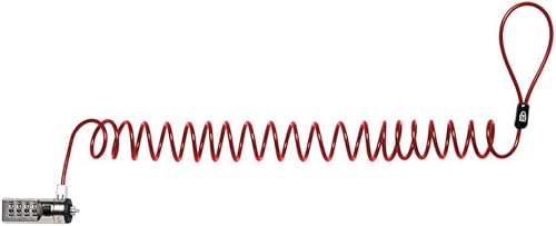 Miniatura 2 de Kensington K64671AM - Cable de combinación portátil para portátiles y otros dispositivos color rojo