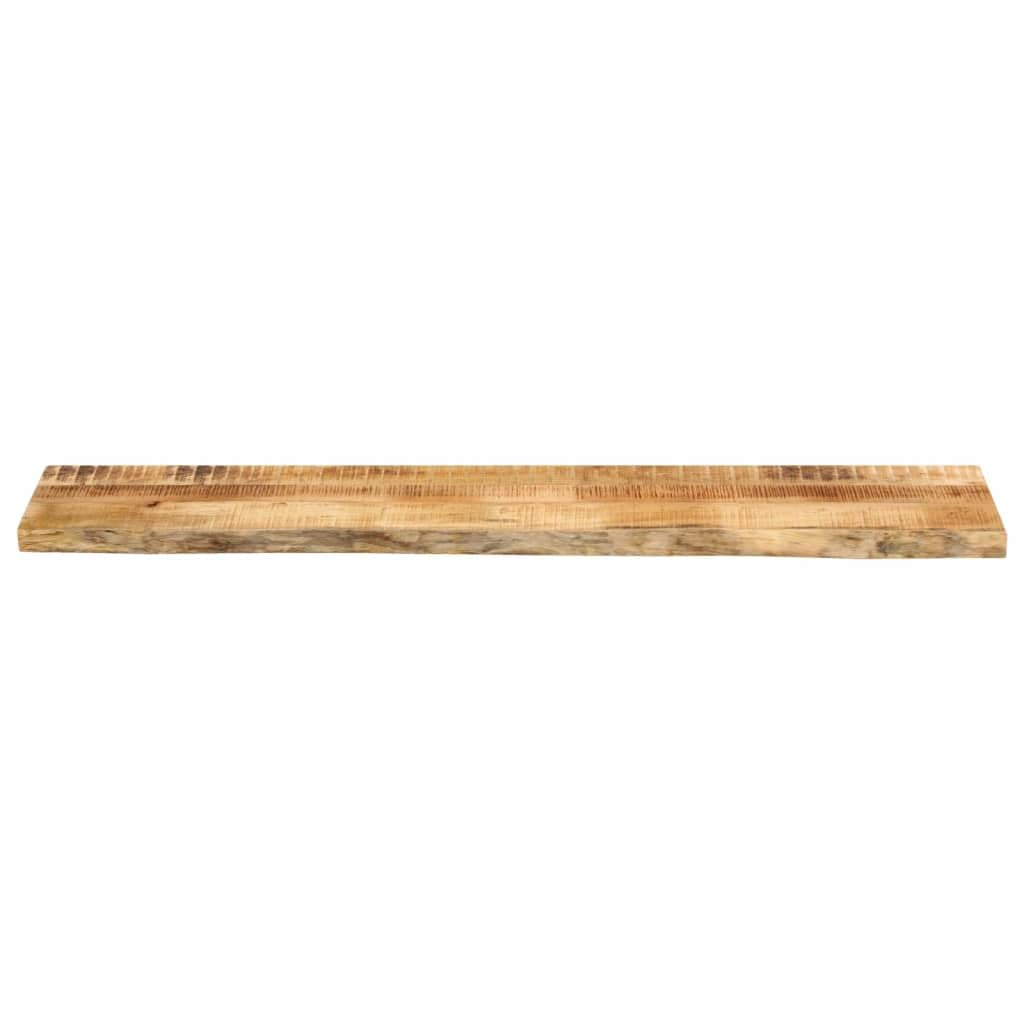 Genérico Tablero de Mesa Borde Natural Madera Maciza Mango 140x40x2,5 cm,Tableros para mesas-370351