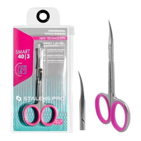 STALEKS PRO Smart 40 type 3 cuticle scissors, manicure tool SS-40/3 Cover