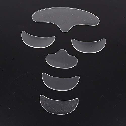 Anti-rimpel Siliconen Pleisters, 6 Stuks Herbruikbare Huidverzorging Gezichtsmasker Voorhoofd Oog Gezicht Anti… - Afbeelding 6