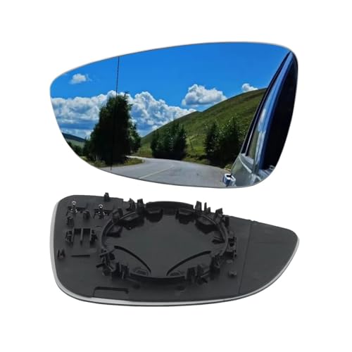 Verre de rétroviseur passager chauffant pour Passat B7 EOS CC