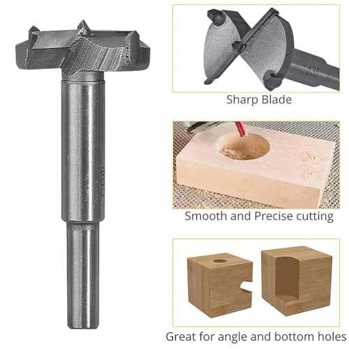 Set de brocas de sierra de perforación 15-35mm para madera miniatura 3