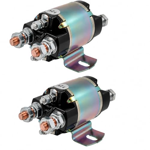 Relais solénoïde 12V usage continu 6 bornes compatible inverseur de treuil