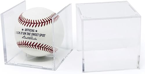 Miniatura 5 de The Original Ballqube - Caja Expositora de bolas de béisbol (protección UV), S